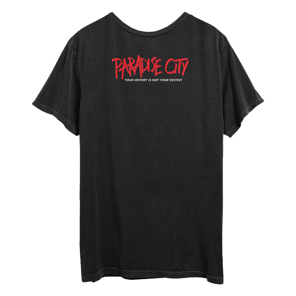 Faust Black Tee – Sumerian Merch