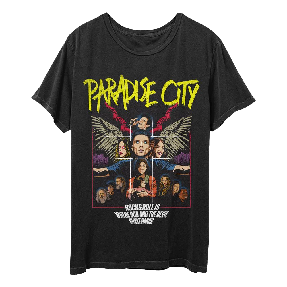 Paradise City - Poster T-Shirt