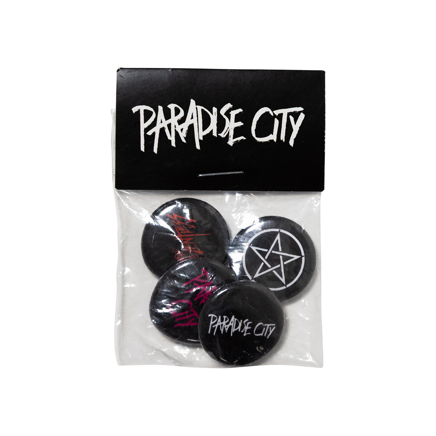 Paradise City - Button Pack