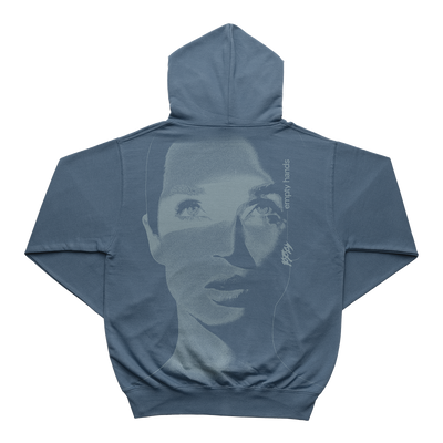 Poppy - 'Empty Hands' Blue Pullover Hoodie