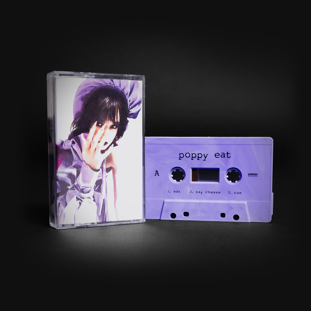 Poppy - "EAT" Purple Cassette Tape