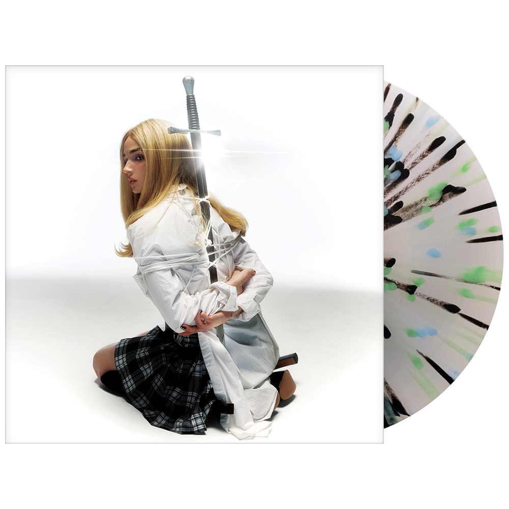 Poppy - 'Zig' Vinyl (Ultra Clear w/ Black + Mint Green + Baby Blue Splatter)