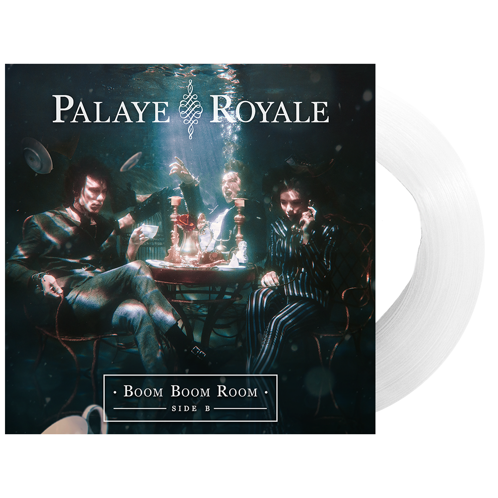 Palaye Royale - 'Boom Boom Room (Side B)' Vinyl (White Inside Ultra Clear)