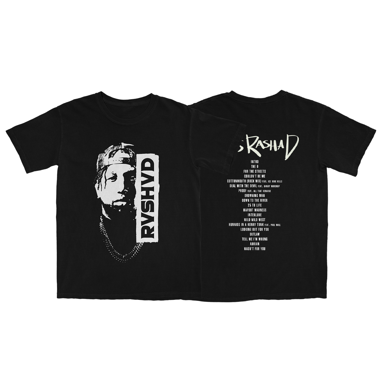 RVSHVD - Tracklist Tee