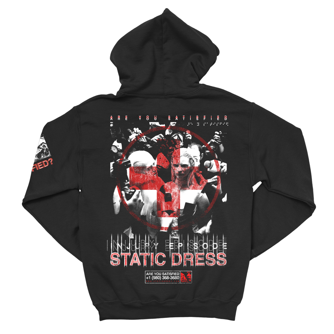 polyester dress static Static Dress 'Off Grid' Pullover Hoodie – Sumerian Merch