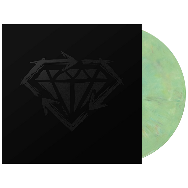 Diamond' Clear w/Black Splatter Vinyl - Stick To Your Guns