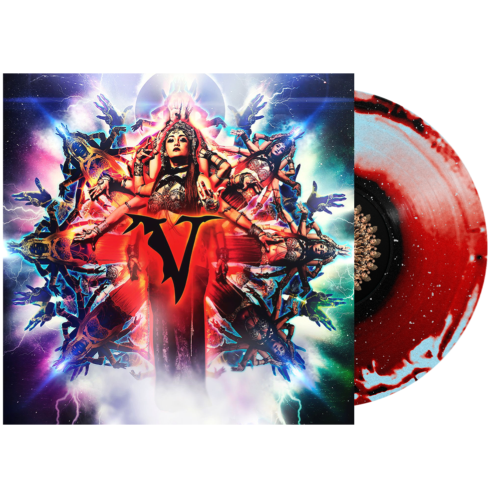 Veil Of Maya - ‘Matriarch’ Vinyl (Black + Red + Baby Blue Side A/B w/ Glitter)