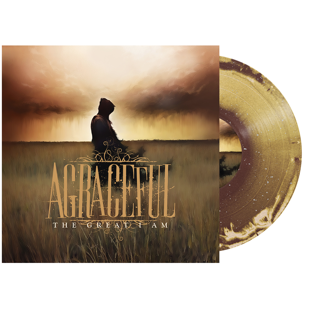 Agraceful - ‘The Great I Am’ Vinyl (Brown + Gold + Bone w/ Glitter)