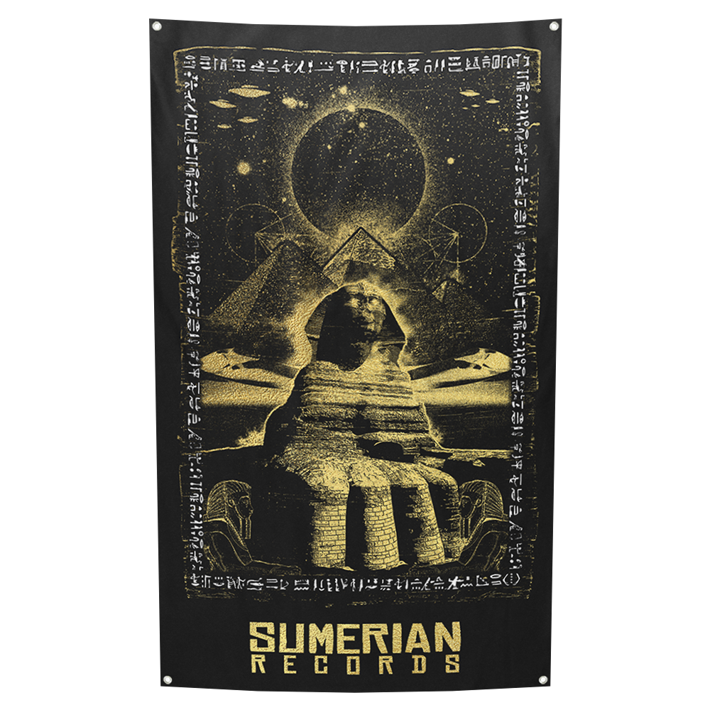 Sumerian Records - Sphinx Wall Flag