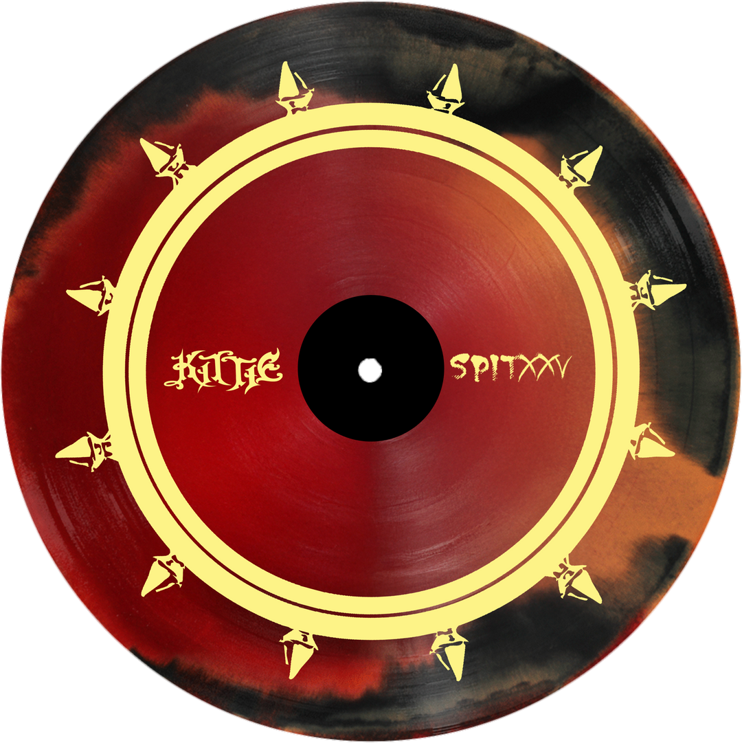 Kittie - 'Spit XXV' Vinyl (Black + Orange + Trans Red Side A/B
