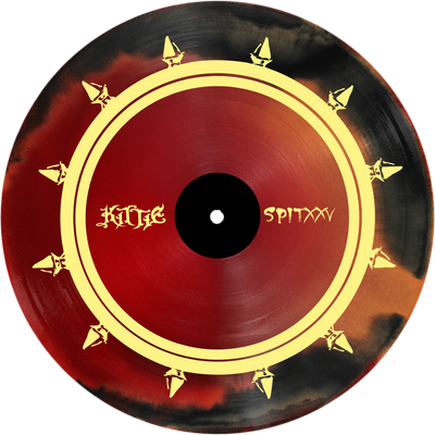 Kittie - 'Spit XXV' Vinyl (Black + Orange + Trans Red Side A/B)