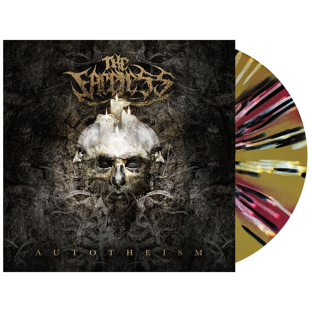 The Faceless - 'Autotheism' (Gold  + Oxblood Cornetto w/Black and White Heavy Splatter)