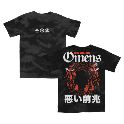 Bad Omens - 'Like a Villain' Black Dye Tee