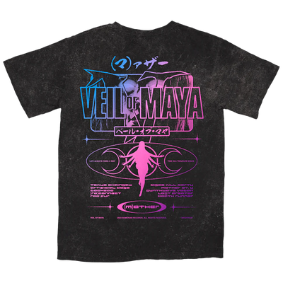 Veil Of Maya - Tracklist Vintage Black Tee