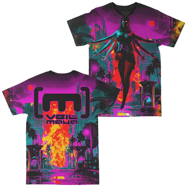 VOM x RUCKINGFOTTEN Limited All Over Print Tee – Sumerian Merch
