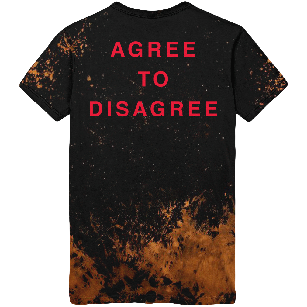 Sleeping With Sirens - Agree to Disagree Acid Wash Tee