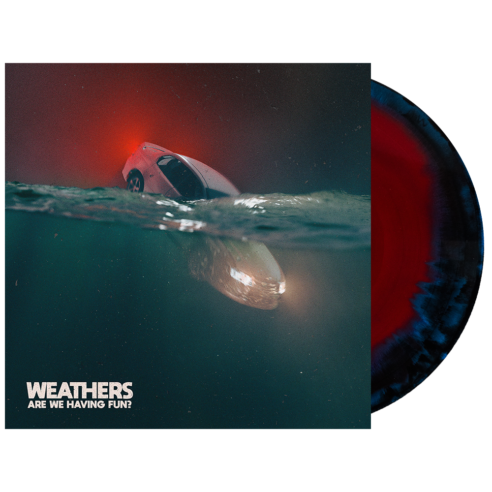 Weathers - 'Are We Having Fun?' Vinyl (Red / Blue / Black Tri-Color Side A/B)
