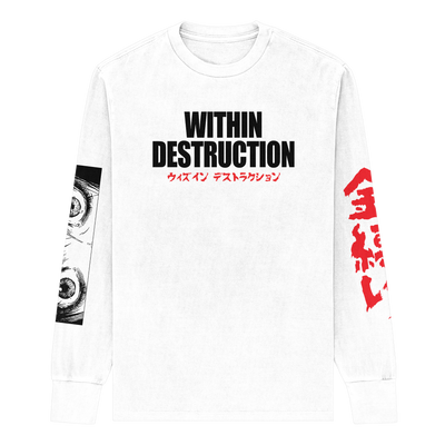 Within Destruction - 'Kanashibari' White Long Sleeve