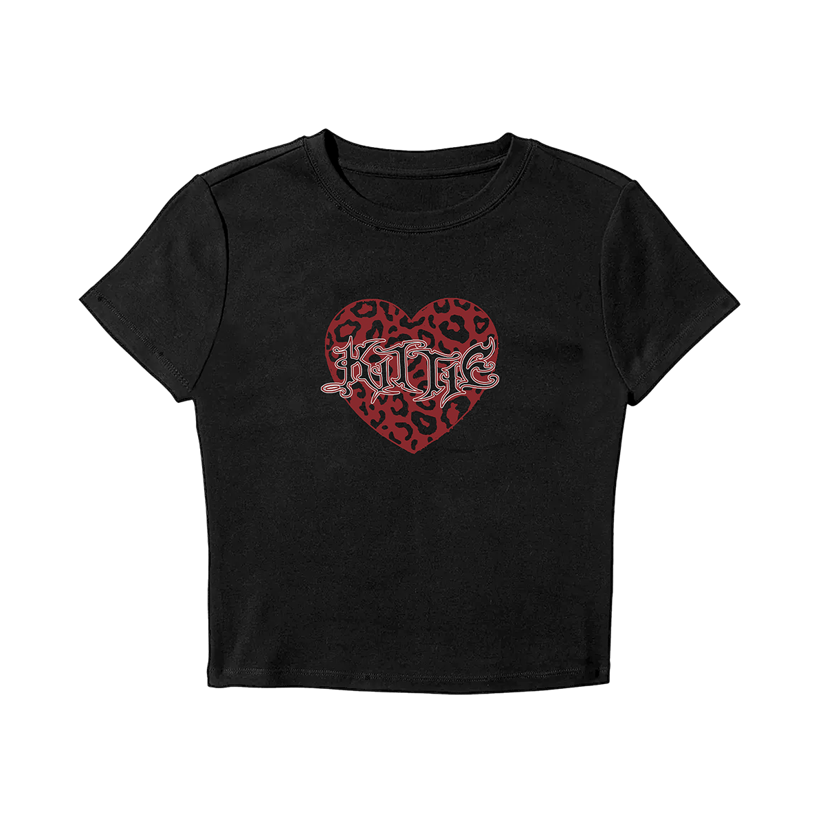 Kittie 'Choke' Black Baby Tee