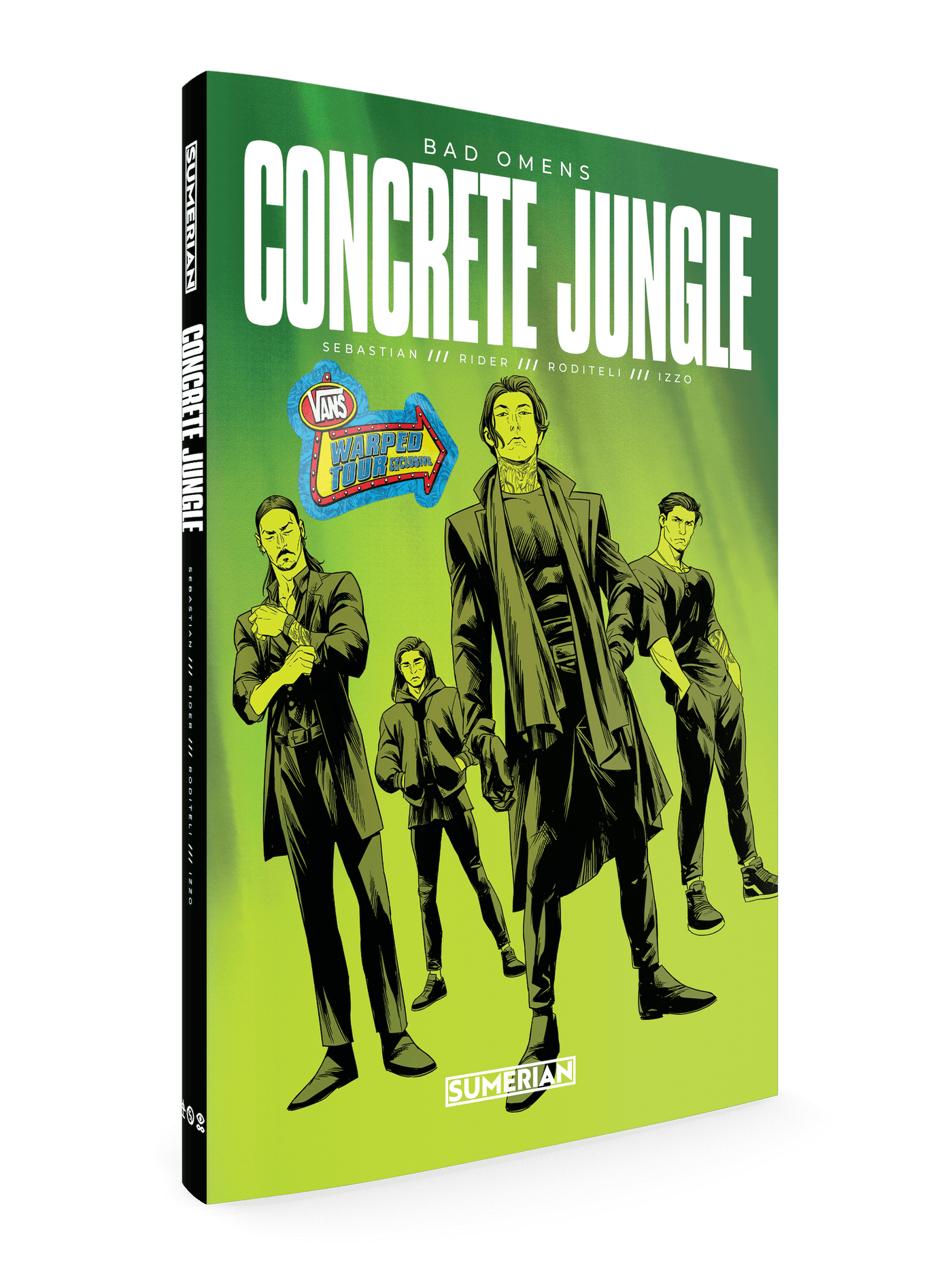 Bad Omens - 'Concrete Jungle' Warped Excl. Comic