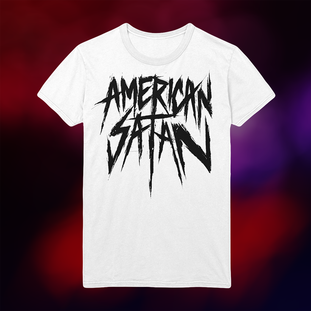 American Satan - Logo T-Shirt (White)