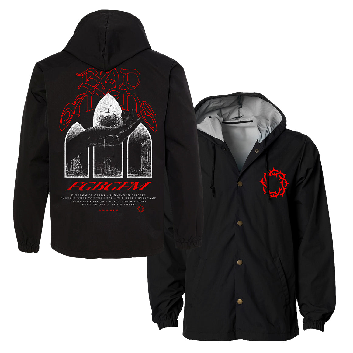 Bad Omens - FGBGFM Coach Jacket