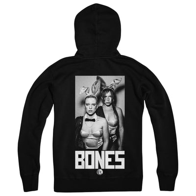 BONES UK - Bones Black Zip Up Hoodie