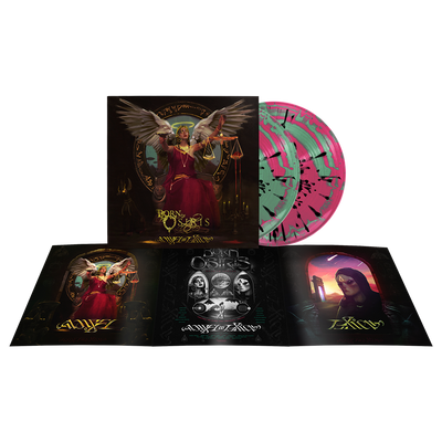 Born of Osiris - 'Angel or Alien' Vinyl (Mint Green & Neon Magenta Side A/B w/ Black Splatter)