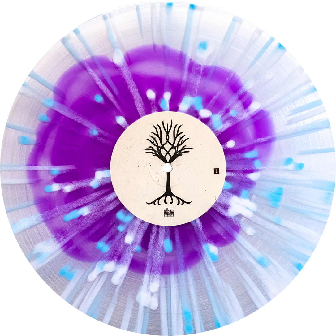 I See Stars - 'Treehouse' Vinyl (2xLP Neon Violet in Ultra Clear w/ White + Baby Blue Heavy Splatter)