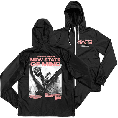 Night Riots - New State Of Mind Album Art Windbreaker