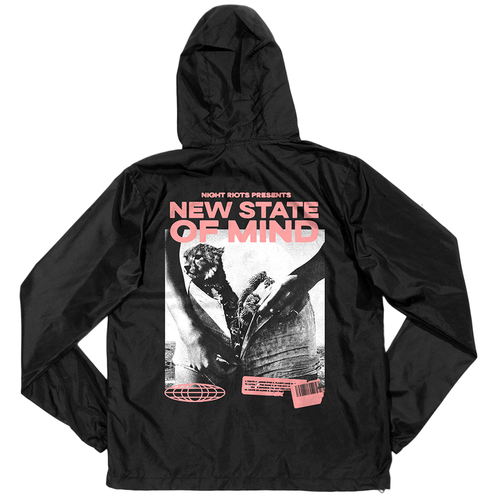 Night Riots - New State Of Mind Album Art Windbreaker