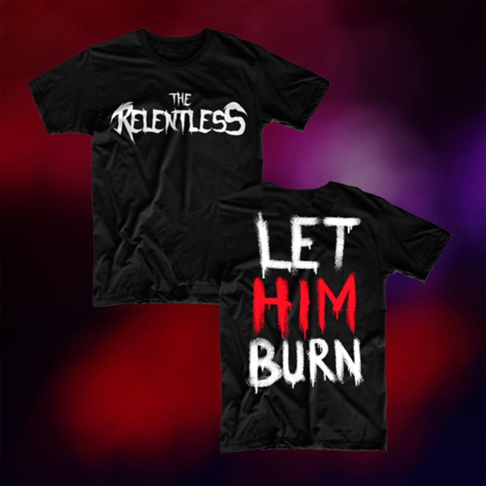 American Satan - Let Him Burn T-Shirt (Black)