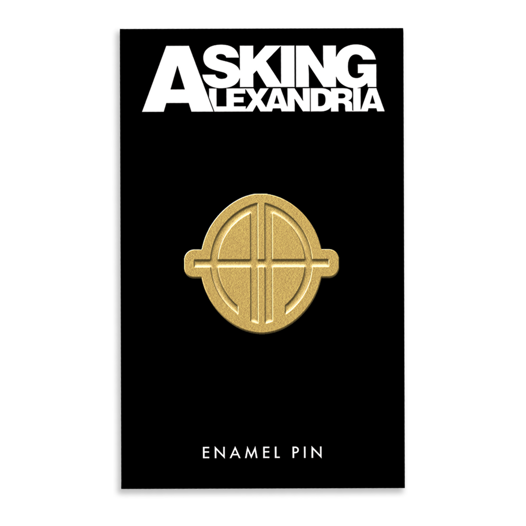 Asking Alexandria - Gold Pin