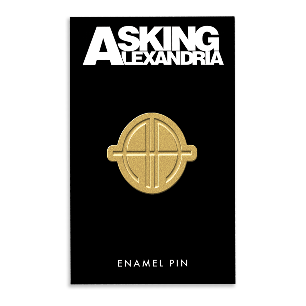 Asking Alexandria - Gold Pin