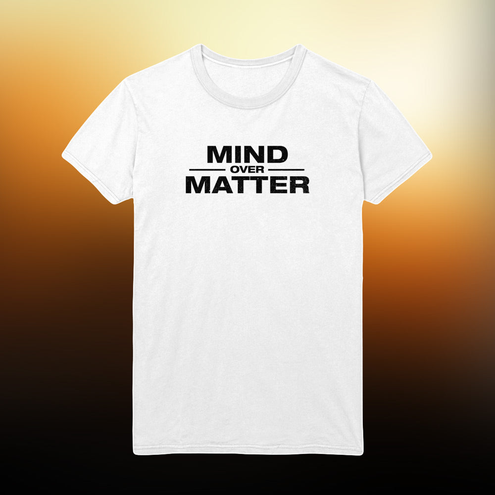 Mind Over Matter - Logo T-Shirt (White)